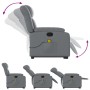 Stehmassagesessel mit grauem Kunstleder von , Sessel - Ref: Foro24-3205274, Preis: 294,30 €, Rabatt: %