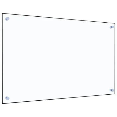Tempered glass kitchen splash guard 80x50 cm by vidaXL, Kitchen tools and utensils - Ref: Foro24-249470, Price: 44,37 €, Disc...