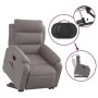 Sillón reclinable de masaje elevable tela gris taupé de , Sillones - Ref: Foro24-3205000, Precio: 345,02 €, Descuento: %