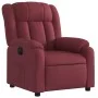 Red Fabric Electric Recliner by , Armchairs - Ref: Foro24-3205295, Price: 273,39 €, Discount: %