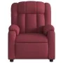 Red Fabric Electric Recliner by , Armchairs - Ref: Foro24-3205295, Price: 273,39 €, Discount: %