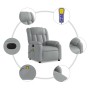 Elektrischer Massage-Liegestuhl hellgrauer Stoff von , Sessel - Ref: Foro24-3205304, Preis: 265,27 €, Rabatt: %