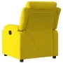 Gelber Samt-Power-Liegestuhl von , Sessel - Ref: Foro24-3205077, Preis: 271,19 €, Rabatt: %