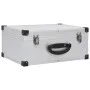 Briefcase for 60 CDs, silver aluminum and ABS by vidaXL, CD/DVD organizers and boxes - Ref: Foro24-91856, Price: 52,53 €, Dis...