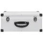 Briefcase for 60 CDs, silver aluminum and ABS by vidaXL, CD/DVD organizers and boxes - Ref: Foro24-91856, Price: 52,53 €, Dis...