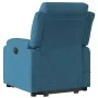 Sillón reclinable de masaje elevable terciopelo azul de , Sillones - Ref: Foro24-3205113, Precio: 333,17 €, Descuento: %