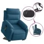 Sillón reclinable de masaje elevable terciopelo azul de , Sillones - Ref: Foro24-3205113, Precio: 333,17 €, Descuento: %