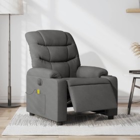 Elektrischer Massage-Liegestuhl dunkelgrauer Stoff von , Sessel - Ref: Foro24-3206637, Preis: 327,64 €, Rabatt: %