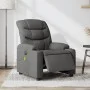 Sillón reclinable de masaje eléctrico tela gris oscuro de , Sillones - Ref: Foro24-3206637, Precio: 333,10 €, Descuento: %