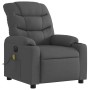 Dark gray electric massage recliner chair by , Armchairs - Ref: Foro24-3206637, Price: 327,64 €, Discount: %