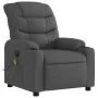 Sillón reclinable de masaje eléctrico tela gris oscuro de , Sillones - Ref: Foro24-3206637, Precio: 333,10 €, Descuento: %