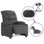 Sillón reclinable de masaje eléctrico tela gris oscuro de , Sillones - Ref: Foro24-3206637, Precio: 333,10 €, Descuento: %
