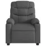 Sillón reclinable de masaje eléctrico tela gris oscuro de , Sillones - Ref: Foro24-3206637, Precio: 333,10 €, Descuento: %