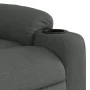 Sillón reclinable de masaje eléctrico tela gris oscuro de , Sillones - Ref: Foro24-3206637, Precio: 333,10 €, Descuento: %