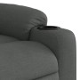 Sillón reclinable de masaje eléctrico tela gris oscuro de , Sillones - Ref: Foro24-3206637, Precio: 327,64 €, Descuento: %