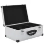 Briefcase for 60 CDs, silver aluminum and ABS by vidaXL, CD/DVD organizers and boxes - Ref: Foro24-91856, Price: 52,53 €, Dis...