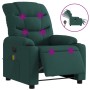 Dunkelgrüner elektrischer Massage-Liegestuhl mit Stoff von , Sessel - Ref: Foro24-3206642, Preis: 308,14 €, Rabatt: %