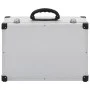Briefcase for 60 CDs, silver aluminum and ABS by vidaXL, CD/DVD organizers and boxes - Ref: Foro24-91856, Price: 52,53 €, Dis...