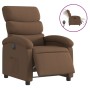 Electric brown fabric recliner by , Armchairs - Ref: Foro24-3203958, Price: 233,18 €, Discount: %