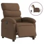 Sillón reclinable eléctrico de tela marrón de , Sillones - Ref: Foro24-3203958, Precio: 240,54 €, Descuento: %