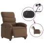 Sillón reclinable eléctrico de tela marrón de , Sillones - Ref: Foro24-3203958, Precio: 240,54 €, Descuento: %