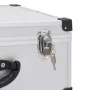Briefcase for 60 CDs, silver aluminum and ABS by vidaXL, CD/DVD organizers and boxes - Ref: Foro24-91856, Price: 52,53 €, Dis...