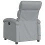 Sillón reclinable de masaje eléctrico tela gris claro de , Sillones - Ref: Foro24-3203966, Precio: 255,77 €, Descuento: %