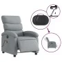 Sillón reclinable de masaje eléctrico tela gris claro de , Sillones - Ref: Foro24-3203966, Precio: 255,77 €, Descuento: %