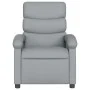 Sillón reclinable de masaje eléctrico tela gris claro de , Sillones - Ref: Foro24-3203966, Precio: 255,77 €, Descuento: %