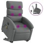 Silla de masaje reclinable de pie de tela gris oscuro de , Sillones - Ref: Foro24-3203991, Precio: 271,05 €, Descuento: %