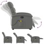 Silla de masaje reclinable de pie de tela gris oscuro de , Sillones - Ref: Foro24-3203991, Precio: 271,05 €, Descuento: %