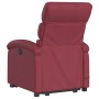 Reclining massage chair with lift in burgundy fabric by , Armchairs - Ref: Foro24-3203993, Price: 269,18 €, Discount: %
