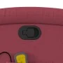 Sillón reclinable de masaje elevable tela rojo tinto de , Sillones - Ref: Foro24-3203993, Precio: 287,47 €, Descuento: %