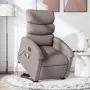 Sillón reclinable de masaje elevable tela gris taupé de , Sillones - Ref: Foro24-3203998, Precio: 290,64 €, Descuento: %