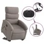 Verstellbarer Massage-Fernsehsessel aus grauem Taupe-Stoff. von , Sessel - Ref: Foro24-3203998, Preis: 290,88 €, Rabatt: %