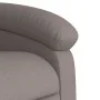 Verstellbarer Massage-Fernsehsessel aus grauem Taupe-Stoff. von , Sessel - Ref: Foro24-3203998, Preis: 290,88 €, Rabatt: %