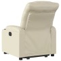 Cream synthetic leather electric reclining lift chair by , Armchairs - Ref: Foro24-3206614, Price: 326,69 €, Discount: %