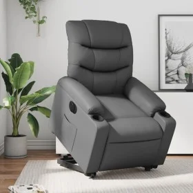 Elektrische Hebesessel aus grauem Kunstleder von , Sessel - Ref: Foro24-3206616, Preis: 344,79 €, Rabatt: %