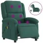 Elektrischer Massagesessel aus dunkelgrünem Samt von , Sessel - Ref: Foro24-3204291, Preis: 259,28 €, Rabatt: %