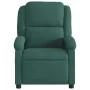 Elektrischer Massagesessel aus dunkelgrünem Samt von , Sessel - Ref: Foro24-3204291, Preis: 259,28 €, Rabatt: %