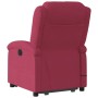 Sillón reclinable de masaje elevable terciopelo rojo tinto de , Sillones - Ref: Foro24-3204316, Precio: 274,02 €