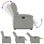 Light gray velvet reclining and lift chair by , Armchairs - Ref: Foro24-3204300, Price: 303,83 €, Discount: %