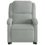 Hellgrauer Samt-Liftsessel von , Sessel - Ref: Foro24-3204300, Preis: 276,34 €, Rabatt: %