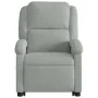 Light gray velvet reclining and lift chair by , Armchairs - Ref: Foro24-3204300, Price: 303,83 €, Discount: %