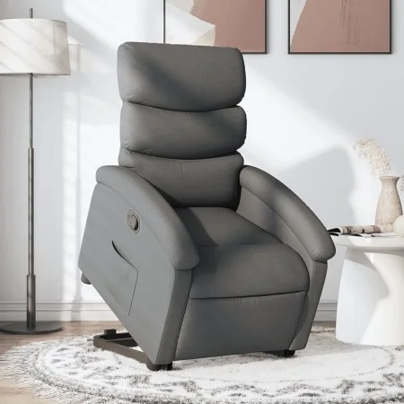 Dark gray fabric reclining and lift chair by , Armchairs - Ref: Foro24-3203979, Price: 288,95 €, Discount: %