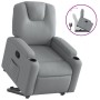 Hellgrauer, anhebbarer Liegesessel aus Stoff von , Sessel - Ref: Foro24-3204368, Preis: 257,86 €, Rabatt: %