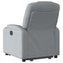 Hellgrauer, anhebbarer Liegesessel aus Stoff von , Sessel - Ref: Foro24-3204368, Preis: 257,86 €, Rabatt: %