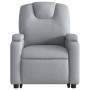Light Gray Fabric Liftable Recliner by , Armchairs - Ref: Foro24-3204368, Price: 265,45 €, Discount: %