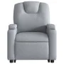 Light Gray Fabric Liftable Recliner by , Armchairs - Ref: Foro24-3204368, Price: 290,98 €, Discount: %