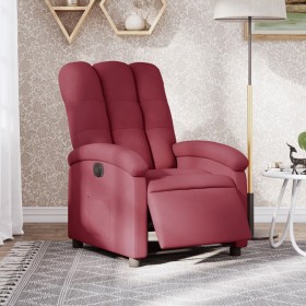 Elektrischer Relaxsessel Stoff rot rot von , Sessel - Ref: Foro24-3204071, Preis: 246,32 €, Rabatt: %
